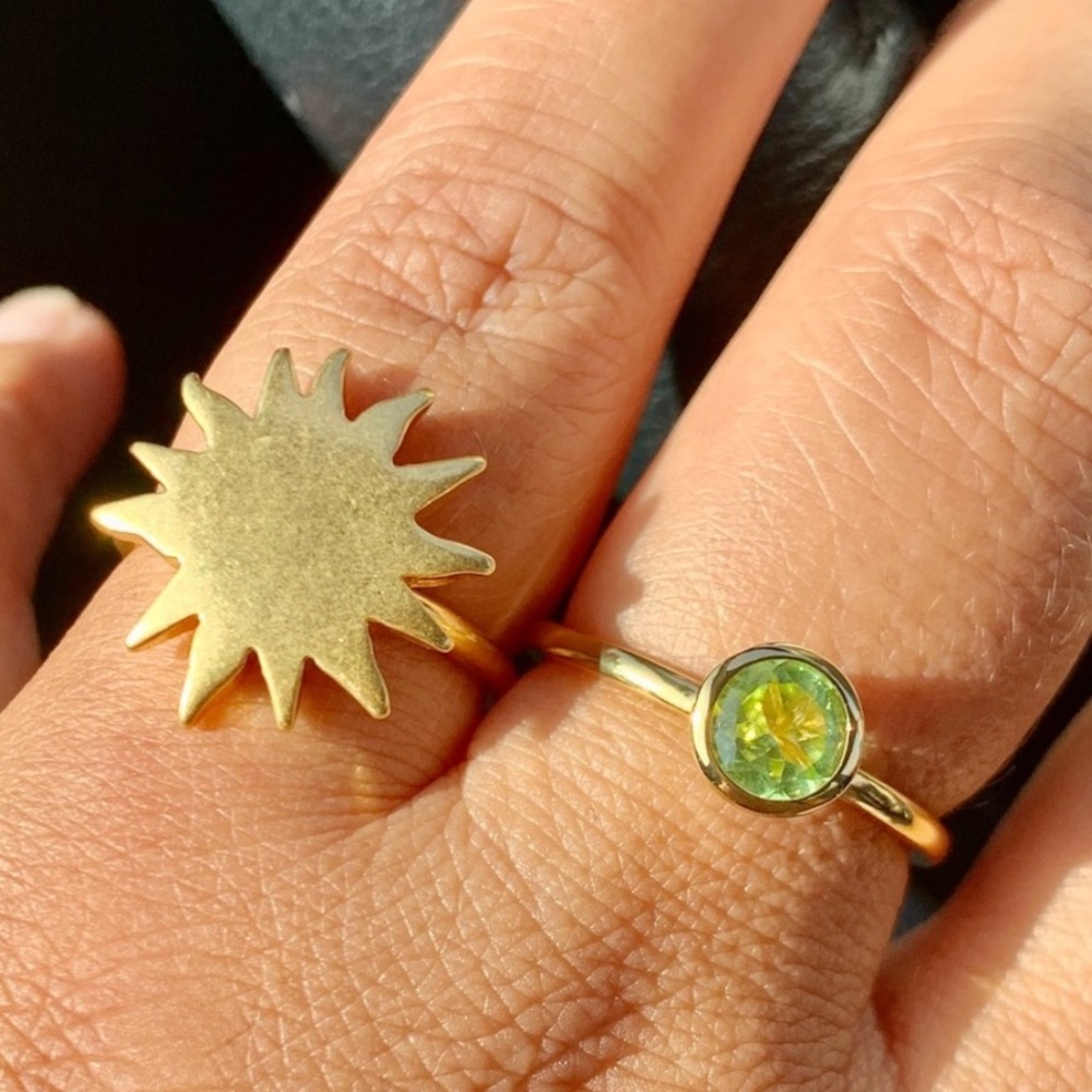 Madewell Sunburst Cocktail Ring - Picture 8 of 8